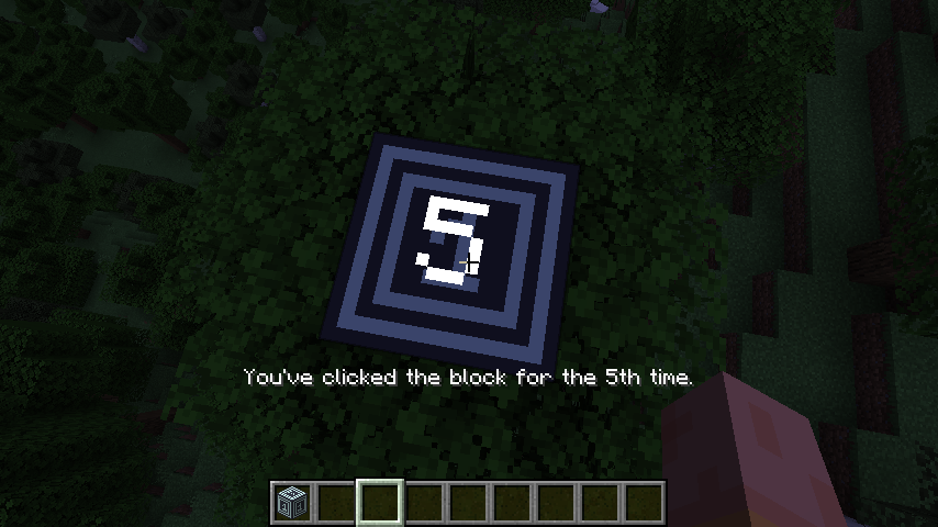 Blocco Contatore con un numero in cima