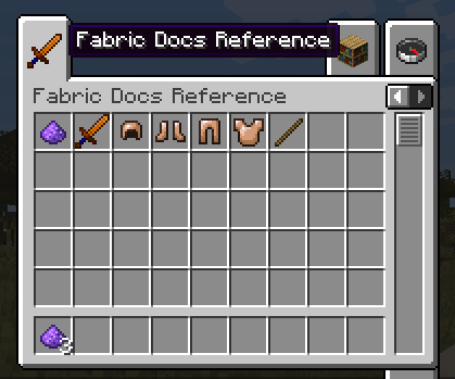 Gruppo di oggetti completo con traduzione e oggetti