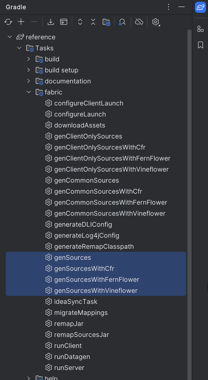 Operazioni di Gradle